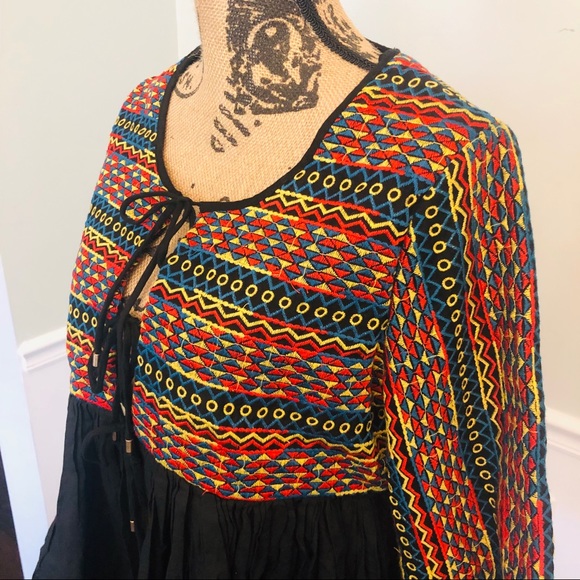 Easel Cottage-Core style front tier cardigan Med - Picture 3 of 9